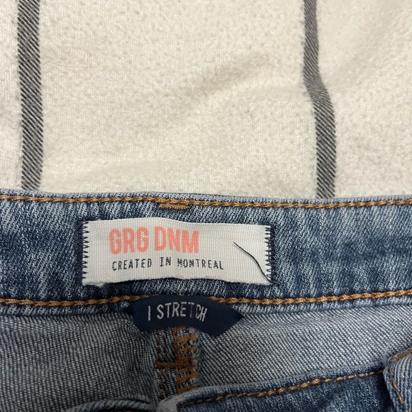 Garage denim low rise shorts - Picture 2 of 2